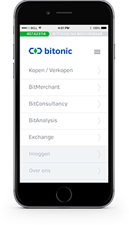 De nieuwe website van Bitonic is volledig responsive en toont perfect op smartphones